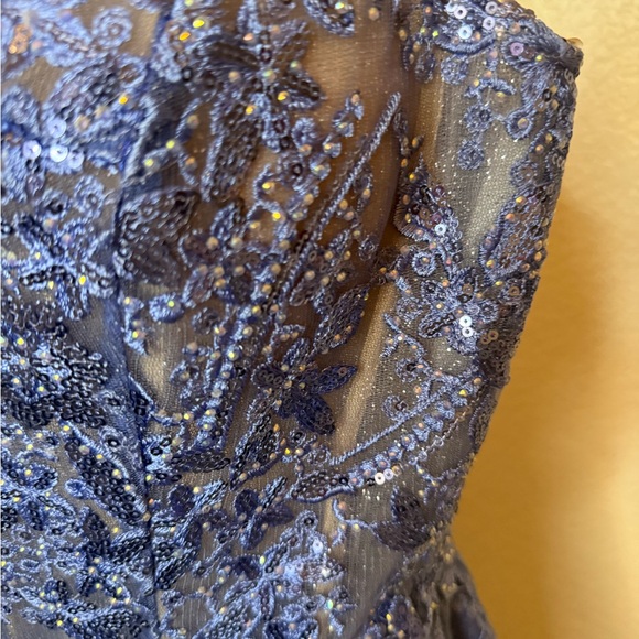 Sherri Hill Elegant Lace Formal Dress - Picture 6 of 12